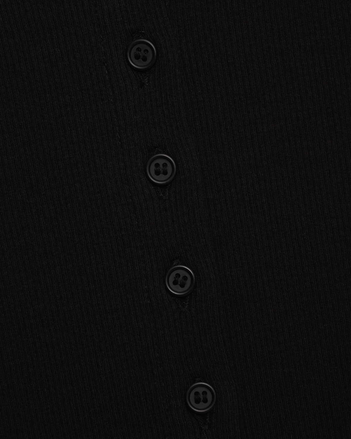 Demi Ribbed Cardigan - Black