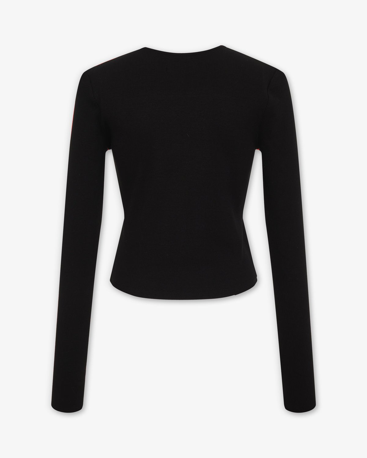 Demi Ribbed Cardigan - Black