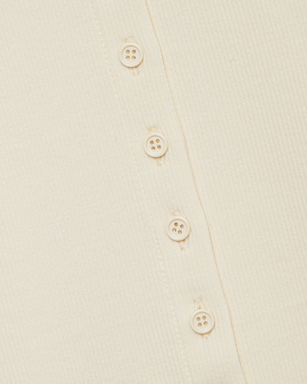 Demi Ribbed Cardigan - Buttermilk